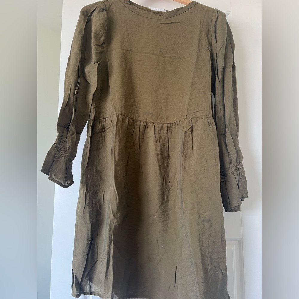 Anthropologie x LACAUSA Long Sleeve Dress